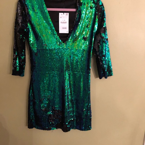 Zara festive season dress “new” size M - Picture 2 of 4